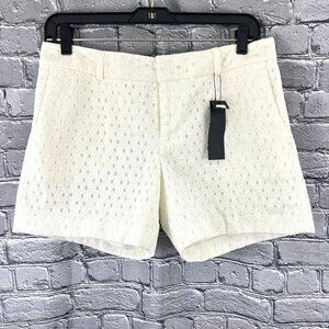 Banana Republic  Islet Hampton White 5" inseam Shorts NWT Size 2